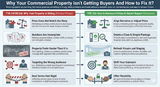 Why your commercial property does not get buyer